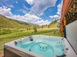 Bain à remous extérieur