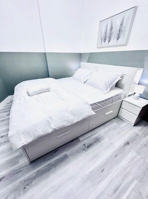 1 chambre, fer et planche à repasser, Wi-Fi gratuit