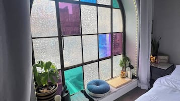 1 chambre, bureau, fer et planche à repasser, Wi-Fi gratuit
