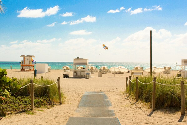 Beach nearby