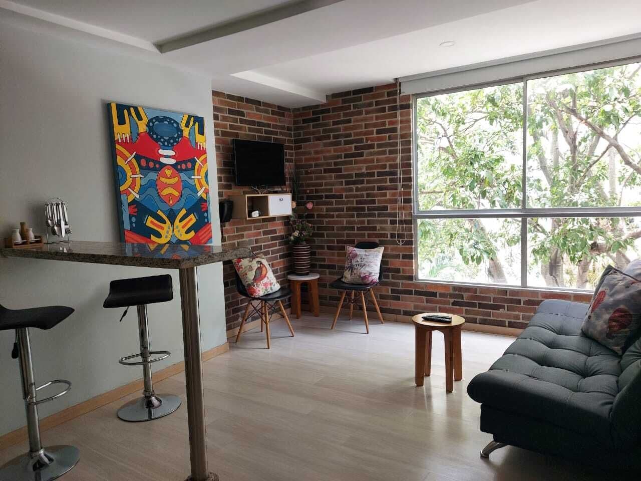 40-inch Smart TV with cable channels