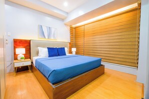 2 bedrooms, iron/ironing board, travel cot, WiFi