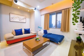 2 bedrooms, iron/ironing board, travel crib, WiFi