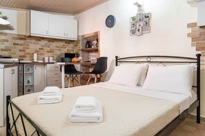 1 Schlafzimmer, kostenloses WLAN, Bettwäsche