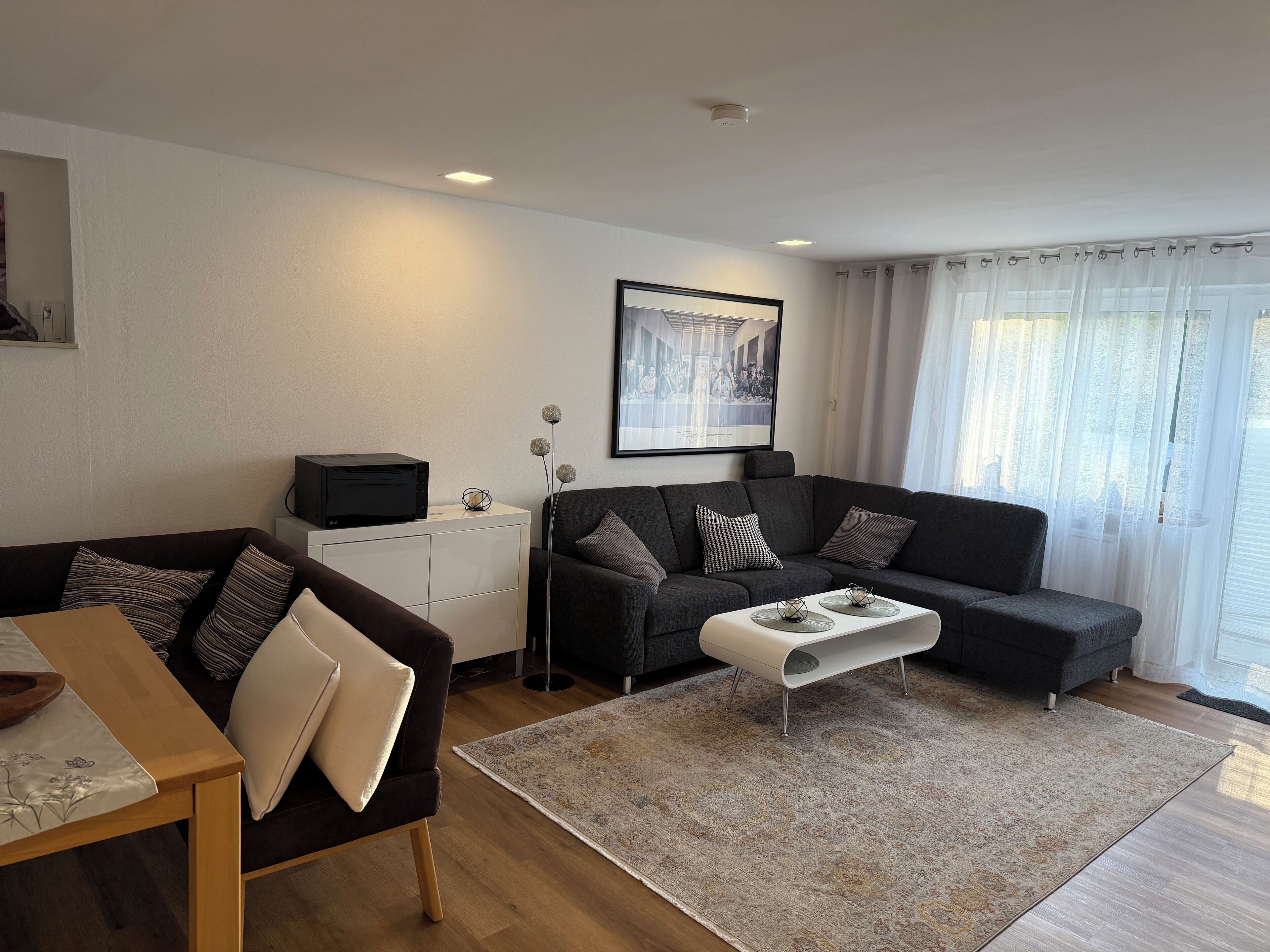 Smart TV, DVD player, books