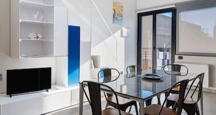 Apartment '4 Passi Mare 3' with Balcony, Wi-Fi and Air Conditioning