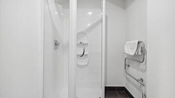 Shower, hair dryer