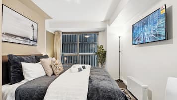 1 sovrum, strykjärn/strykbräda, wi-fi och sängkläder