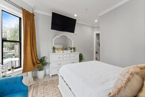 1 Schlafzimmer, Bügeleisen/Bügelbrett, kostenloses WLAN, Bettwäsche