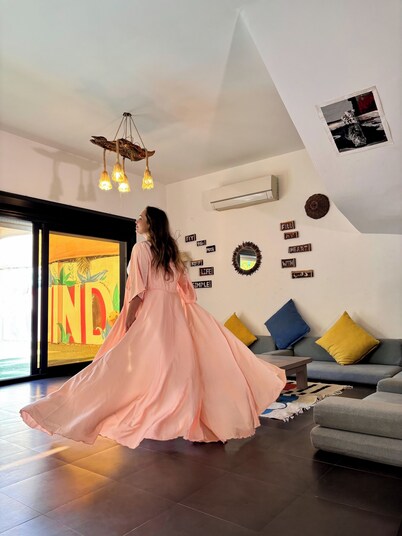 Charming American Villa – 3BR with AC, WiFi & Pool in Dahab