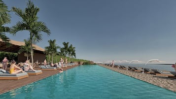 2 piscinas techadas, 7 piscinas al aire libre