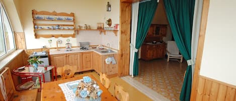 Vue depuis l’hébergement