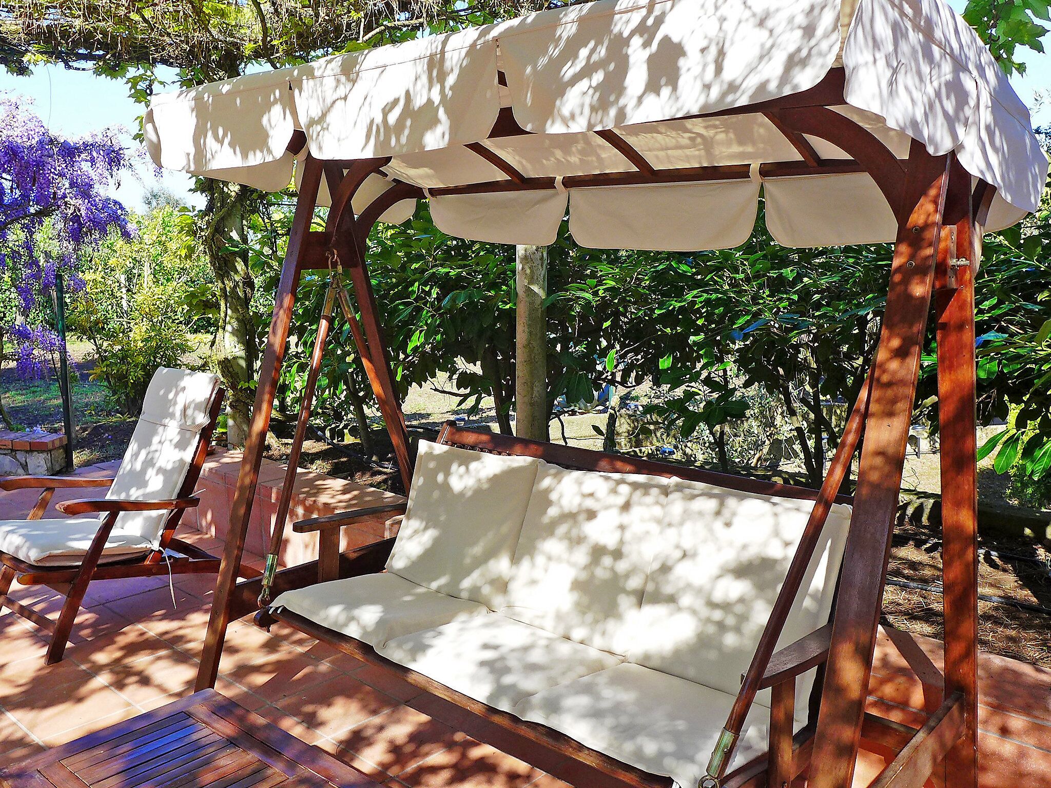 Blick von der Unterkunft