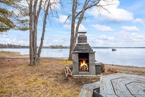 Property grounds - Moose Lodge on the Lake (Ellsworth)