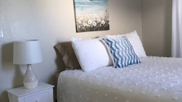 2 habitaciones, tabla de planchar con plancha, wifi y ropa de cama