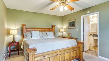 3 bedrooms, iron/ironing board, internet, bed sheets