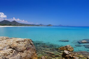 Beach nearby - Villa 'Laccus 6' with Sea View, Wi-Fi and Air Conditioning (Castiadas)