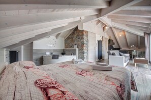 1 slaapkamer, een strijkplank/strijkijzer, gratis wifi, beddengoed