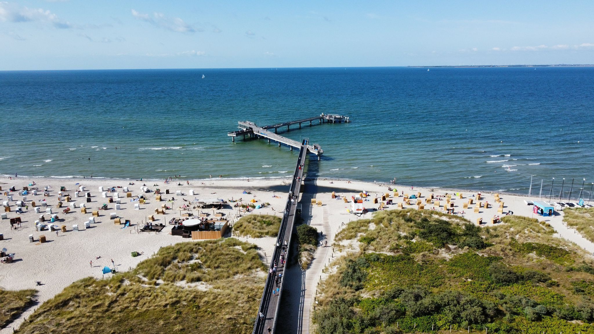 In Strandnähe, Liegestühle