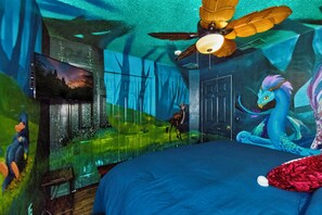 6 عدّة غرف نوم ومكتب ومكواة/لوح كي وواي فاي مجانًا