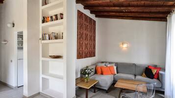 Télévision, cheminée