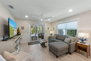 Smart TV, books - Heated Plunge Pool & Screened Lanai: 2BR/2BA Oasis Steps from North-End Beach (Anna Maria)