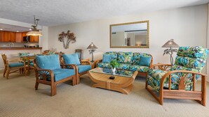 Condo, Multiple Beds (Kona By The Sea 312) | Living area - Kona By The Sea 312 (Kailua-Kona)