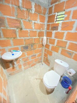 Towels, soap, toilet paper