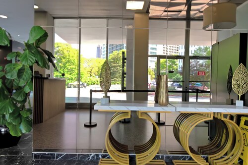 FIFA 3BR Condo-DTWN ATL ·Theme Lounge ·Workspace