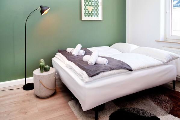 2 Schlafzimmer, WLAN, Bettwäsche