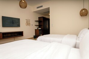 Quarto triplo superior, vista para a montanha | Wi-Fi de cortesia