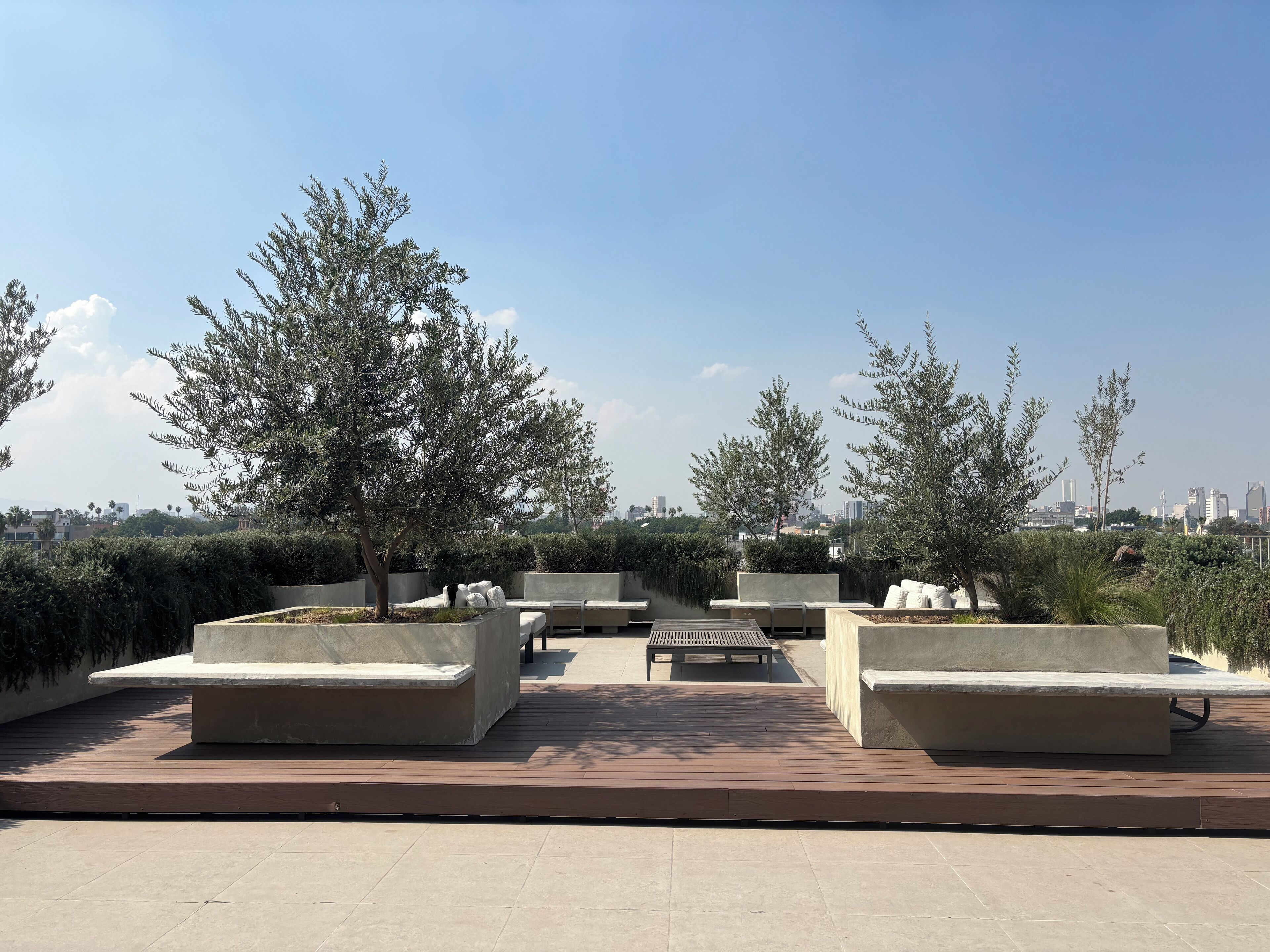 Terraza en la azotea