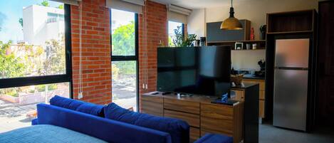 Televisie en een kantoor