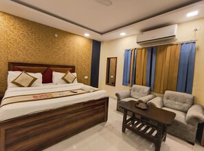 Luxe beddengoed, een kluis op de kamer, gratis wifi, beddengoed