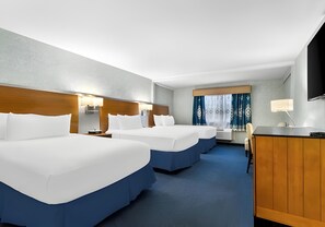 Family Room, Multiple Beds, Non Smoking | Premium bedding, desk, laptop workspace, blackout curtains - SureStay by Best Western Bakersfield Central (Bakersfield)