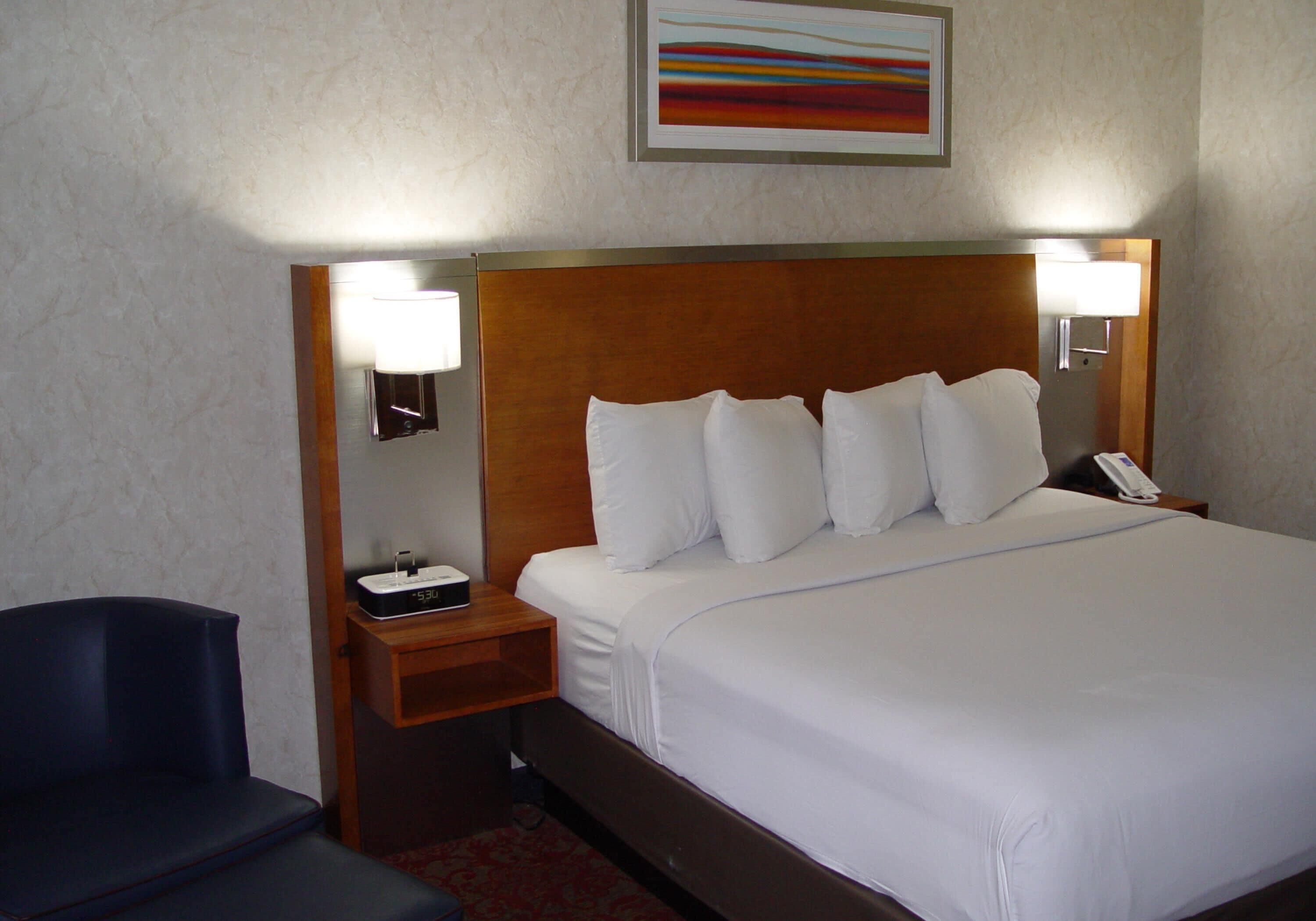 Standard Room, 1 King Bed, Non Smoking | Premium bedding, desk, laptop workspace, blackout curtains