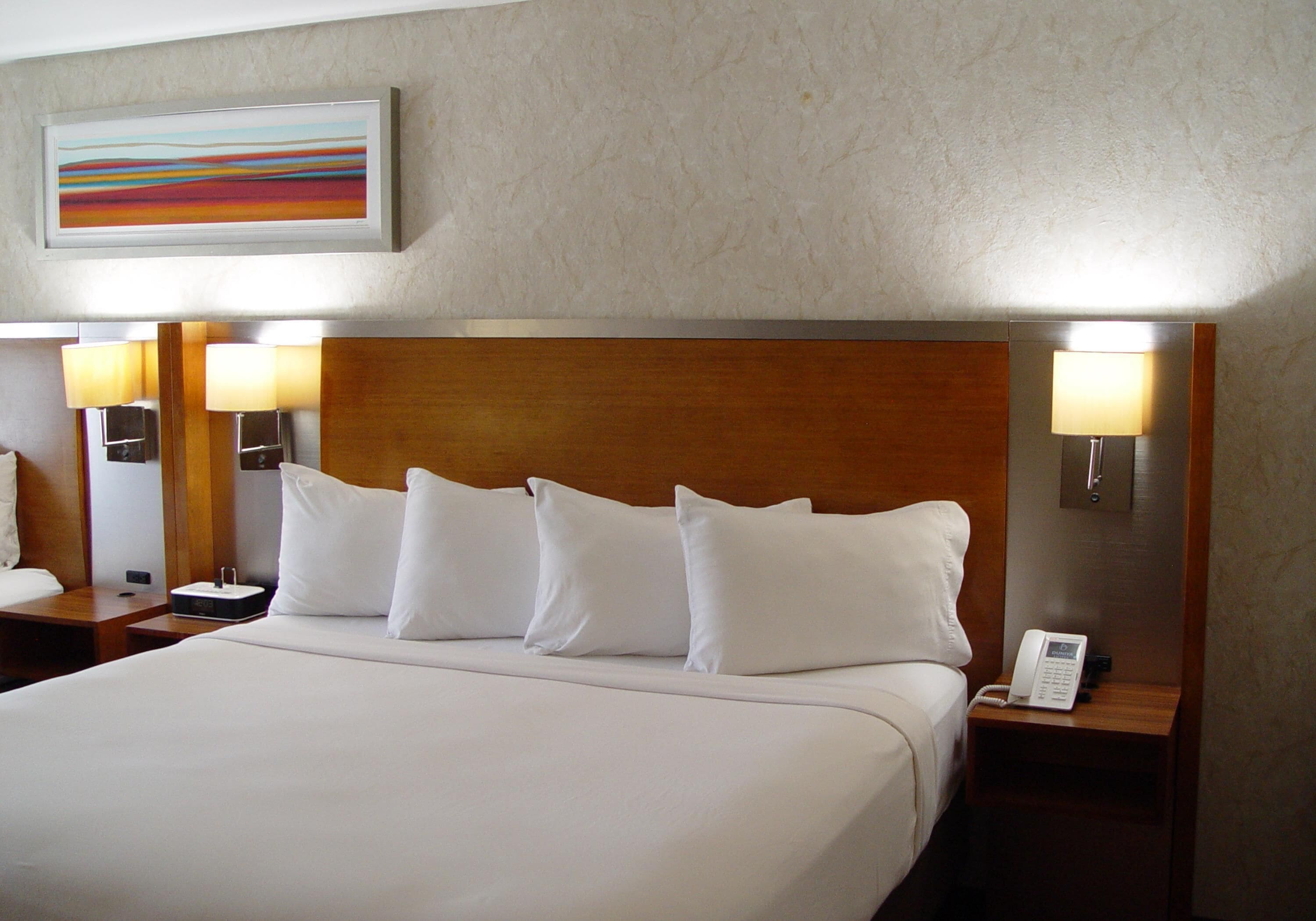 Standard Room, Multiple Beds, Non Smoking (Larger Room) | Premium bedding, desk, laptop workspace, blackout curtains