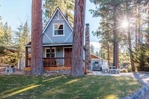 Exterior - New! Bearadise ~ Lakefront Cabin with Private Dock (Big Bear Lake)