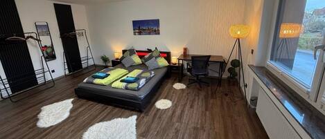 1 habitación, wifi gratis y ropa de cama