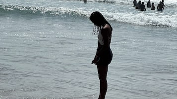On the beach