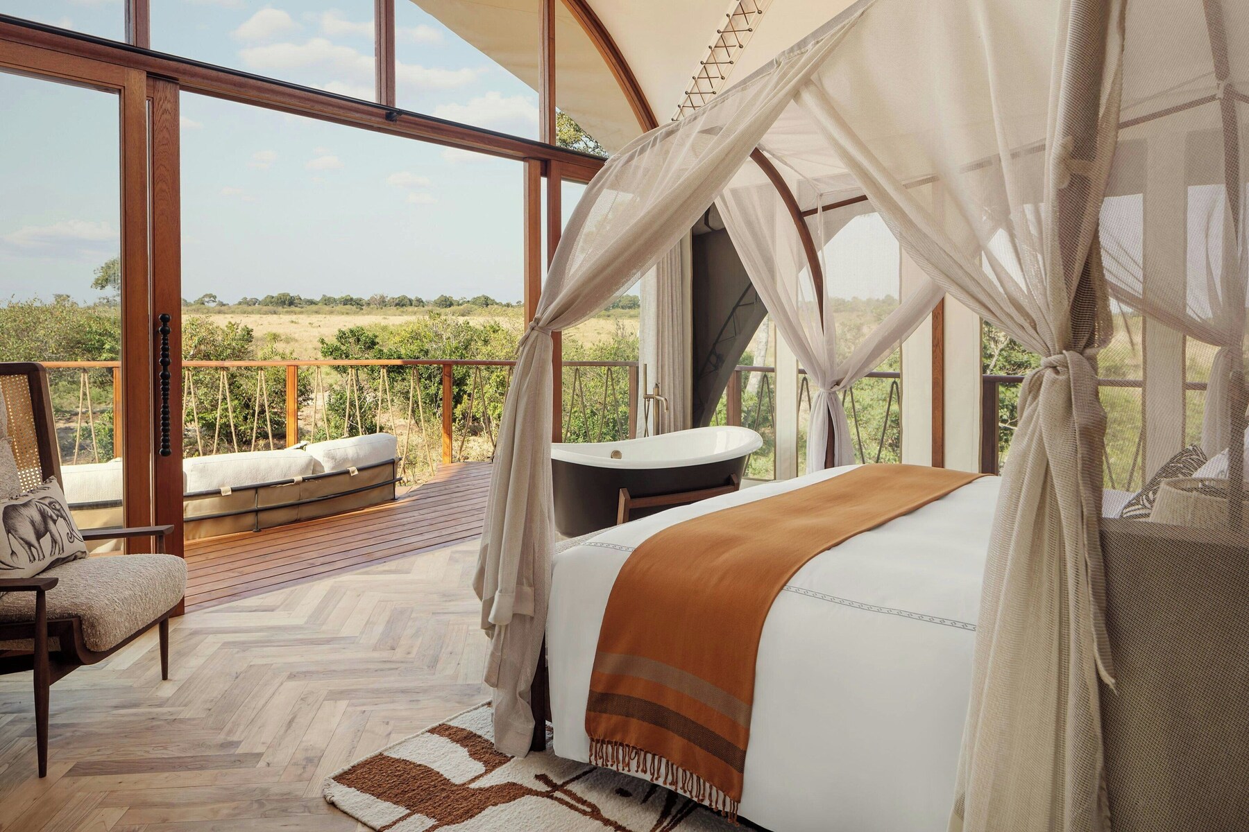 Presidential Suite, 1 Double Bed (View) | Egyptian cotton sheets, premium bedding, minibar (free items)