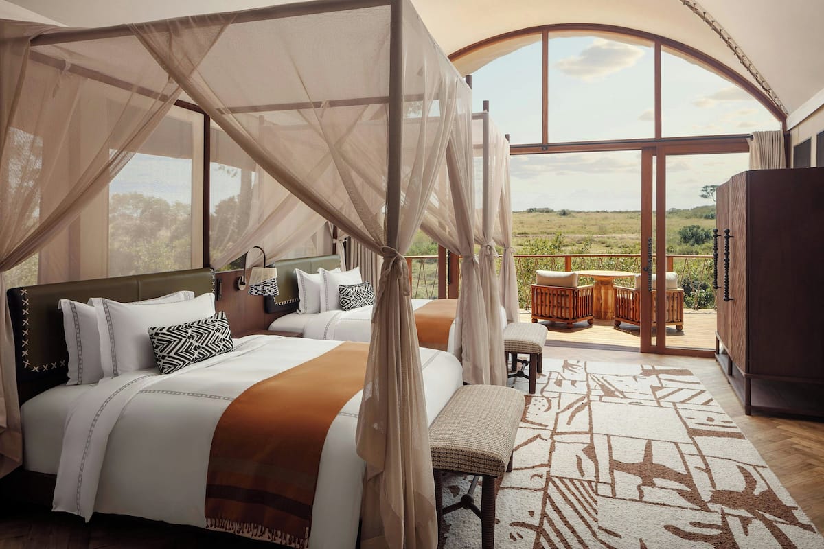 Premium bedding, free minibar, in-room safe, individually decorated