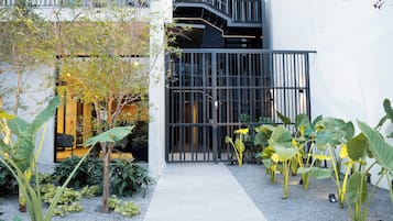 Entrada de la propiedad