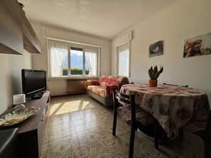 Living area - Apartment with garden Domaso - Larihome A62 (Domaso)