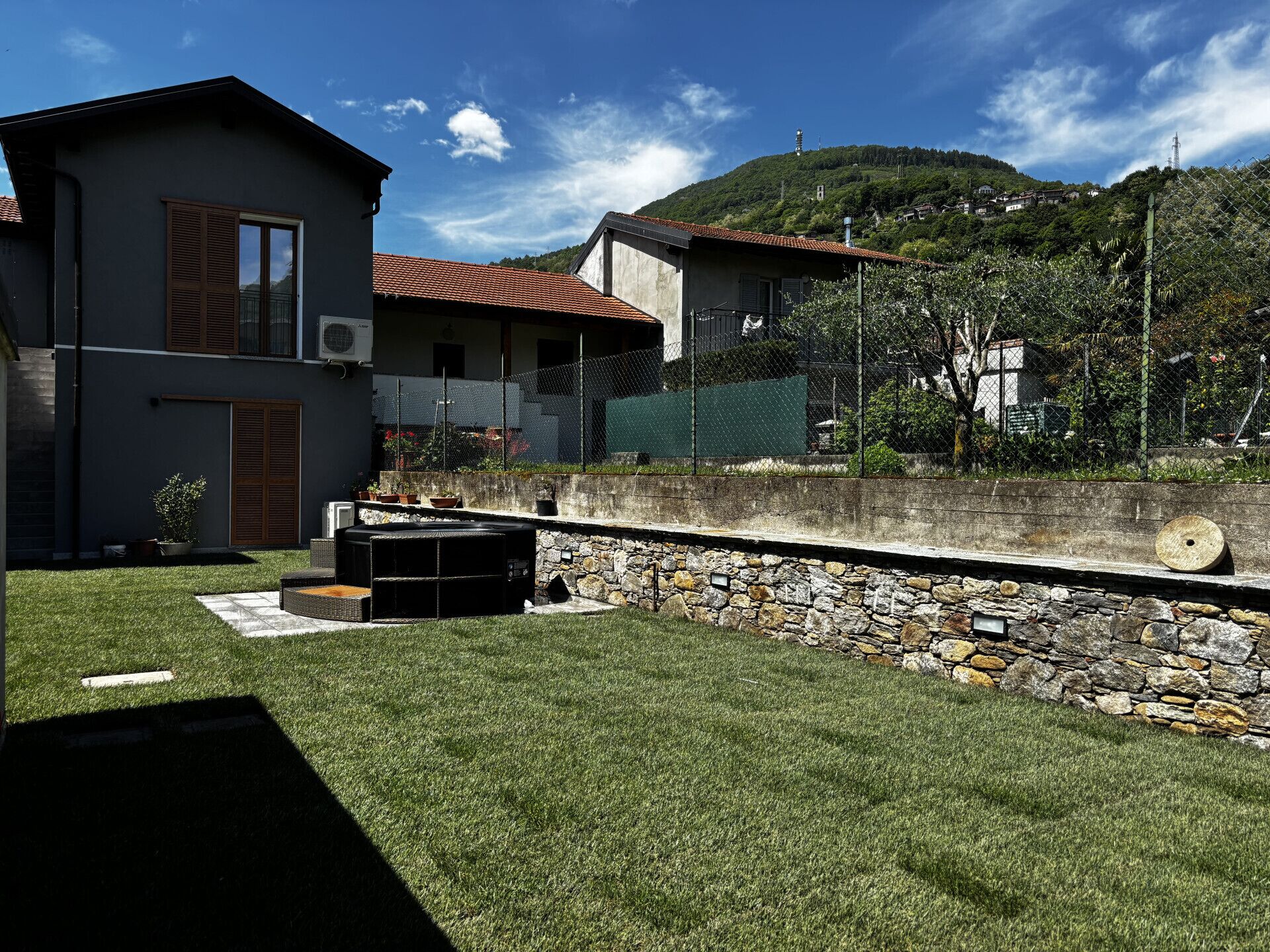 Idromassaggio all'aperto