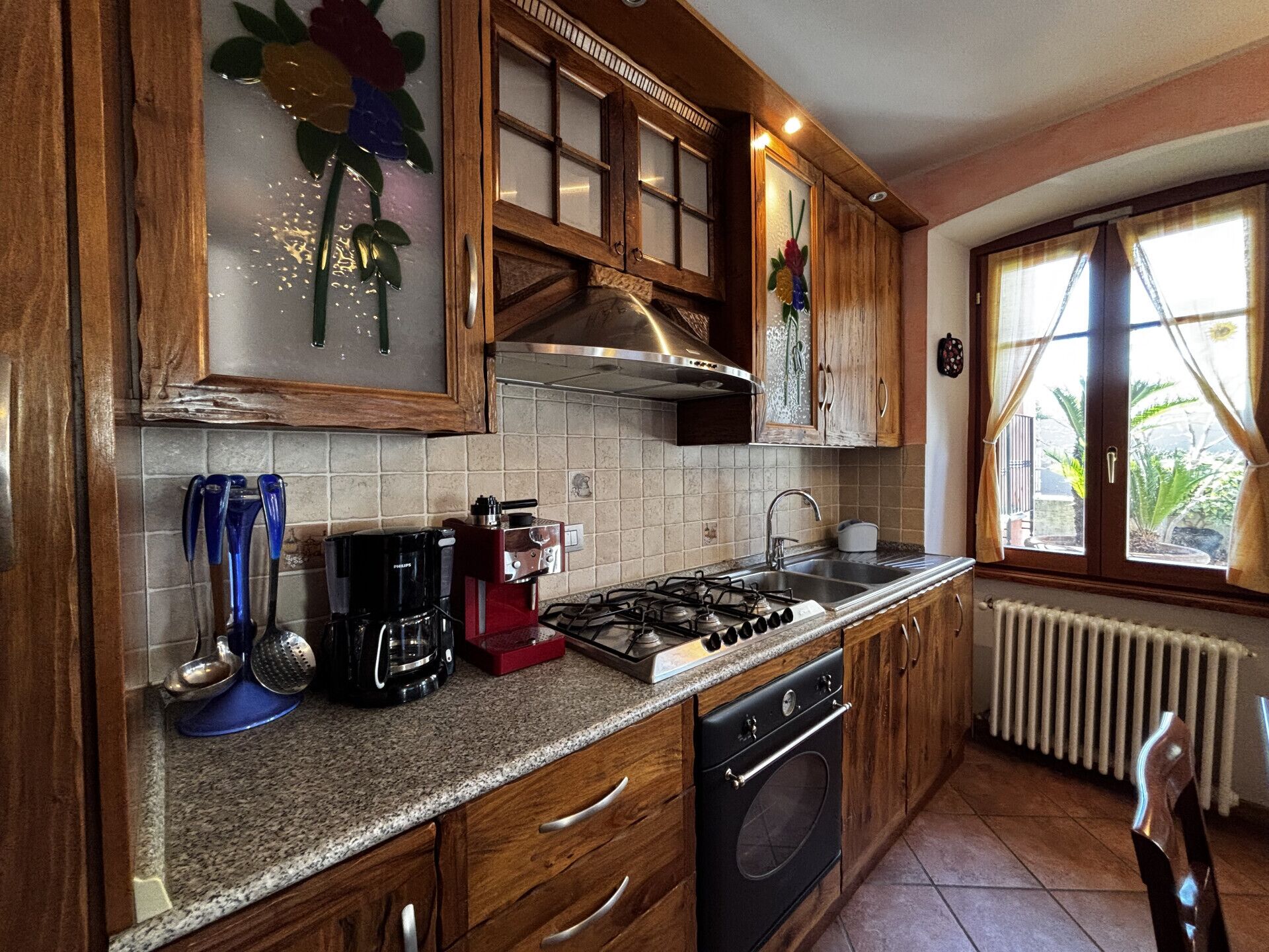 Fridge, oven, stovetop, toaster