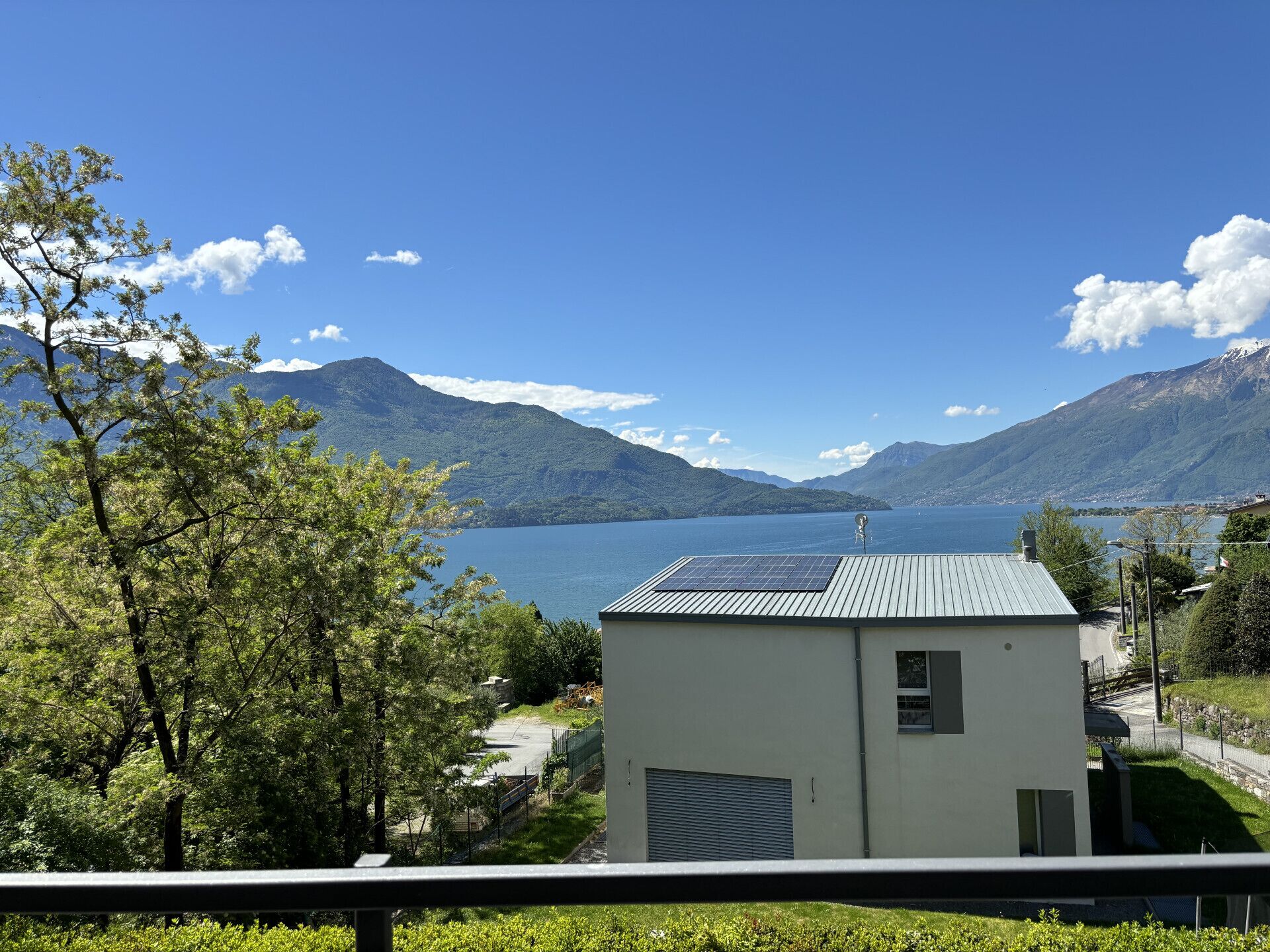 Uitzicht vanuit accommodatie