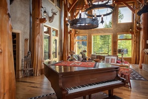 Interior - Custom luxury ski-in ski-out Lodge with hot tub, sauna, theater room and more! (Whitefish)