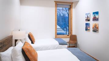 2 dormitorios, tabla de planchar con plancha, wifi y ropa de cama