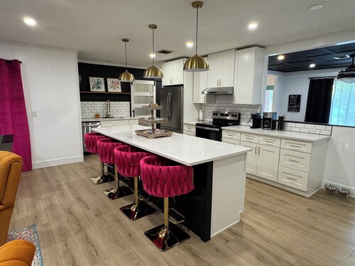 Classic Mid Century Home with Fenced Yard near The Village’s